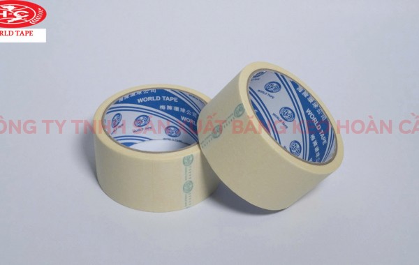 BĂNG KEO GIẤY WORLD TAPE –  LỰA CHỌN ƯU VIỆT CHO ỨNG DỤNG CHE CHẮN DÁN TẠM THỜI