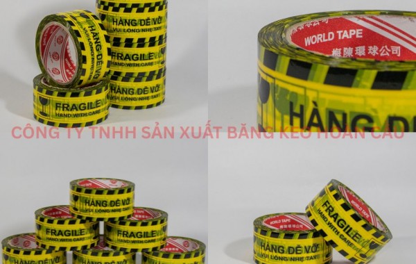 Băng Keo In Chữ Hàng Dễ Vỡ –  Giải Pháp Bảo Vệ Hàng Hóa Khi Vận Chuyển Xa
